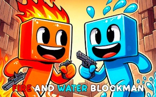 Image Fire and Water Blockman
